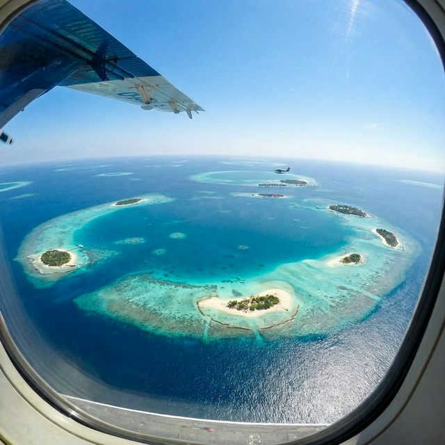 Maldives Aerial View