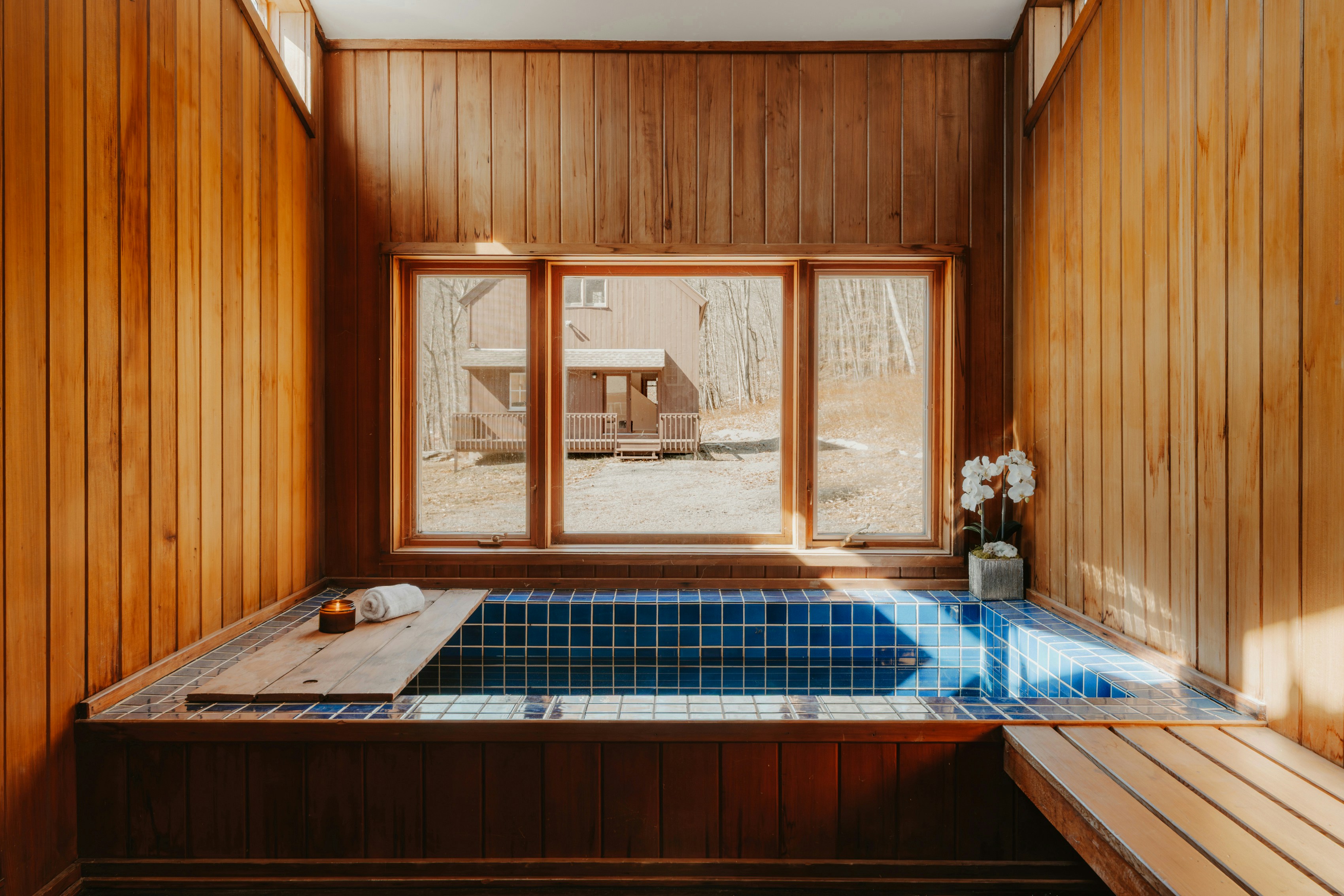 Serene wellness spa retreat